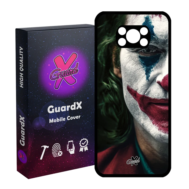 کاور گارد ایکس طرح Joker مدل Glass10165 مناسب برای گوشی موبایل شیائومی Poco X3 Pro