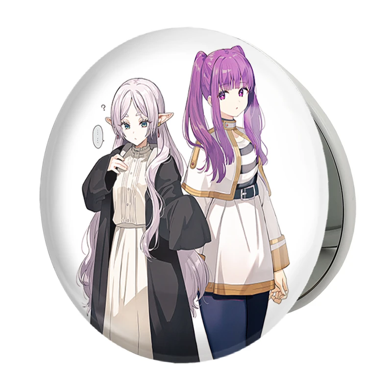 آینه جیبی خندالو طرح فریرن و فرن انیمه فریرن مدل تاشو کد 33840