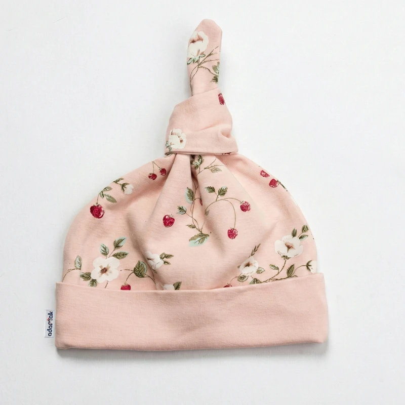 کلاه نوزادی آدمک مدل توت فرنگی کد 393400