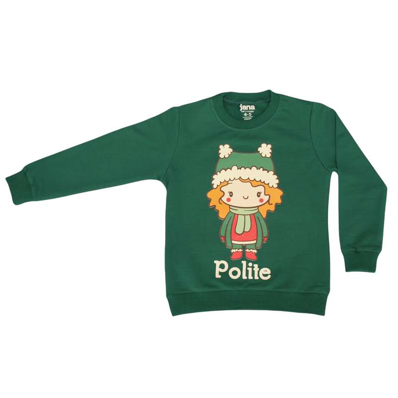 سویشرت دخترانه جانا مدل عروسک