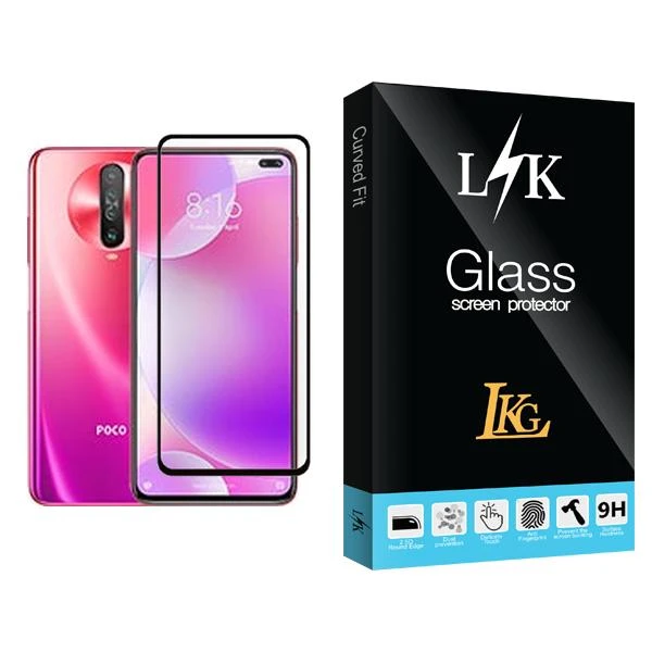 محافظ صفحه نمایش ال کا جی مدل LK Glass MIX001 مناسب برای گوشی موبایل شیائومی Poco X2