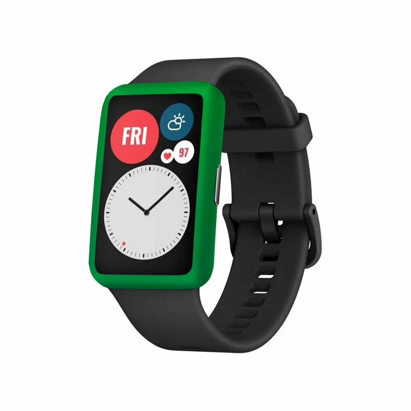  برچسب ماهوت طرح Matte-Green مناسب برای ساعت هوشمند هوآوی Watch Fit