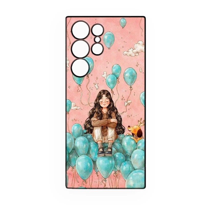 کاور طرح دخترانه کد 268 مناسب برای گوشی موبایل سامسونگ Galaxy S24 Ultra  