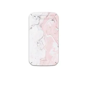 MAHOOT  Blanco-Pink-Marble Cover Sticker for BlackBerry Classic