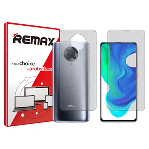 Remax HyMTT model matte screen protector suitable for Xiaomi Poco F2 Pro mobile phone along with the back protector
