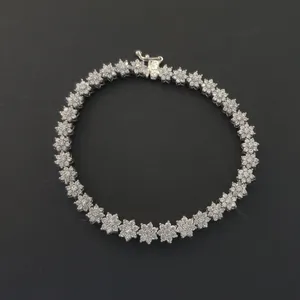 دستبند نقره زنانه ترمه 1 مدل مجلسی کد ds 1006