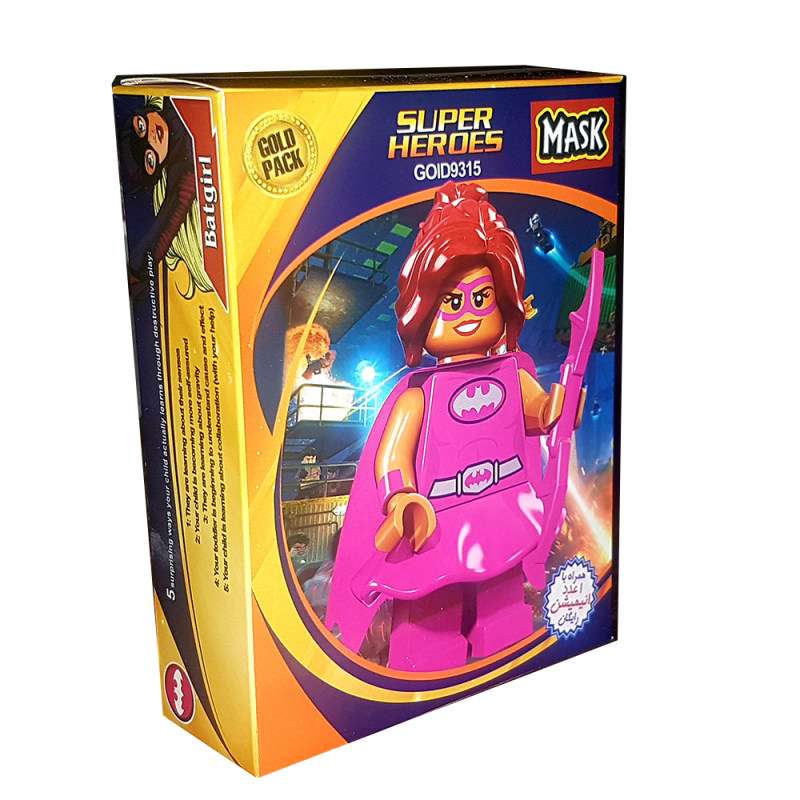 ساختنی ماسک مدل BATGIRL کد 01