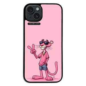 AKAM AMC-WA15PLUS-PINK PANTHER10 Cover For Apple iPhone 15 Plus