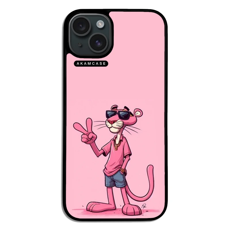 کاور آکام مدل AMC-WA15PLUS-PINK PANTHER10 مناسب برای گوشی موبایل اپل iPhone 15 Plus