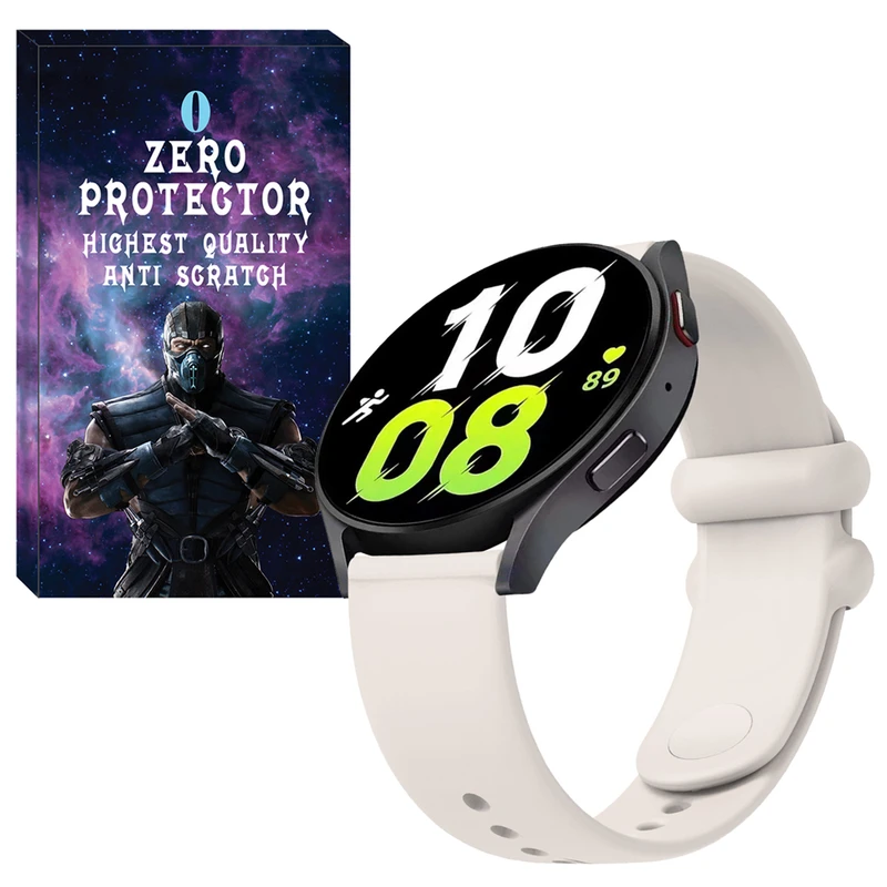 بند زیرو مدل 2Pin ZR مناسب برای ساعت هوشمند سامسونگ Galaxy watch 4/5/6 سایز 40/43/44/46/47mm