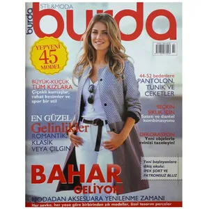 مجله burda مارچ 2012