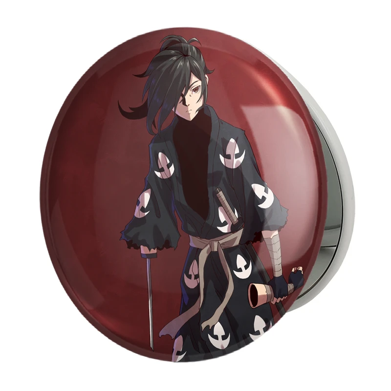 آینه جیبی خندالو طرح هیاکیمارو انیمه دورورو مدل تاشو کد 33584