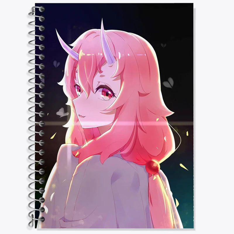 دفتر لغت 50 برگ خندالو مدل شونا انیمه اسلایم کد 13098