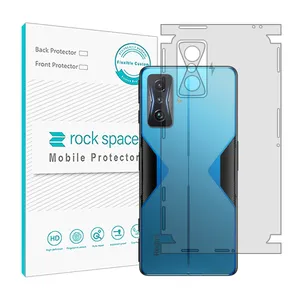 Transparent Rockspace HyGEL model phone back protector suitable for Xiaomi Redmi K50 Gaming mobile phone