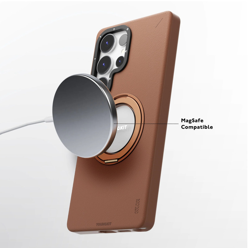 کاور یانگ کیت مدل Leather 360 مناسب برای گوشی سامسونگ Galaxy S25Ultra