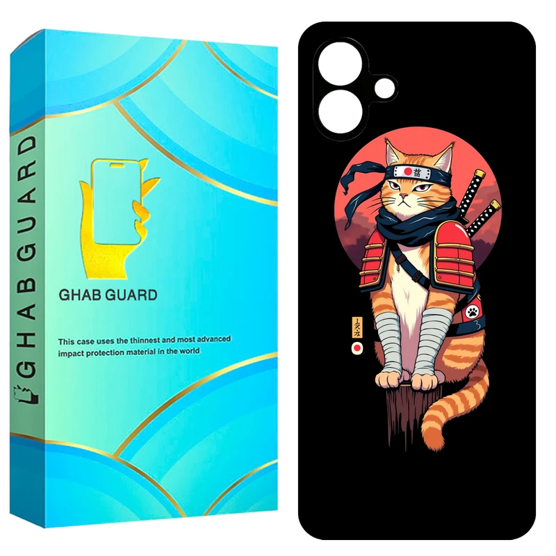 کاور قاب گارد طرح گربه مدل GA0620 مناسب برای گوشی موبایل سامسونگ Galaxy A06 4G