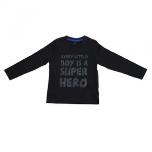 تی شرت آستین بلند پسرانه لوپیلو مدل عروسکی