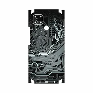 MAHOOT Black-Printed-Circuit-Board-FullSkin Cover Sticker for Realme C25s