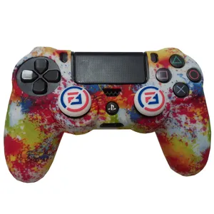 محافظ دسته پلی استیشن ۴ مدل  colors board GG به همراه روکش آنالوگ