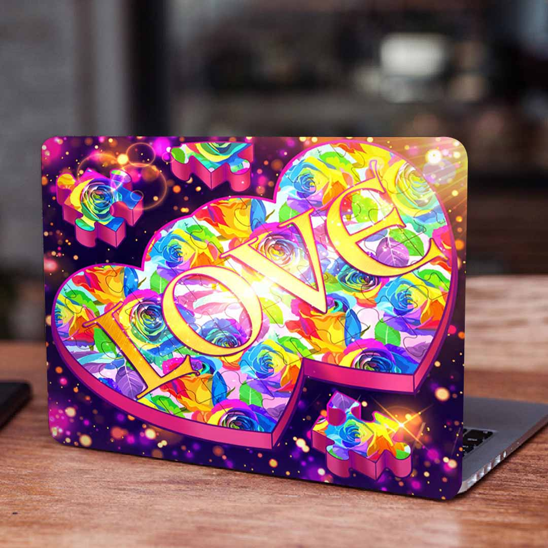 استیکر لپ تاپ طرح نقاشی فانتزی  کد P-1552 مناسب برای لپ تاپ 15 تا 17 اینچ