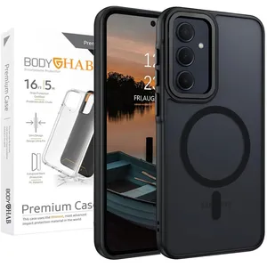 کاور بادی قاب مدل مگ سیف مات 2 طرح Magsafe_S23FE مناسب برای گوشی موبایل سامسونگ Galaxy S23 FE