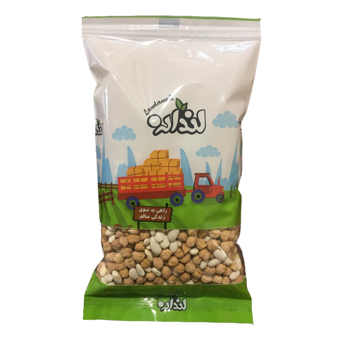 مخلوط نخود و لوبیا سفید لندانه - 450 گرم 