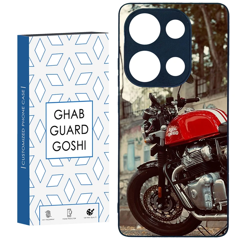 کاور قاب گارد گوشی طرح موتور سی بی کد TPU-087 مناسب برای گوشی موبایل شیائومی Redmi Note 13 Pro 4G / Poco M6 Pro 4G