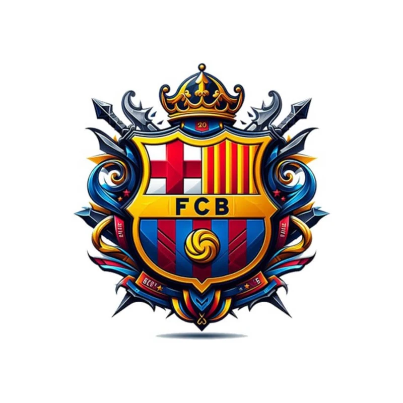 استیکر پارچه و لباس پاد آفرین مدل بارسلونا کد 340