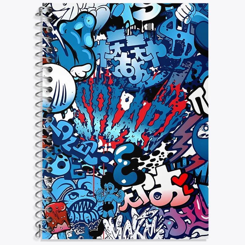 دفتر نت موسیقی 50 برگ خندالو طرح پترن فانتزی کد N2678