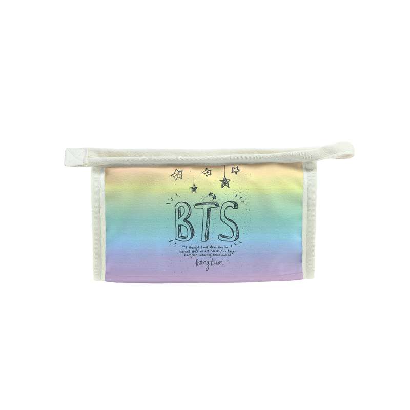 کیف لوازم آرایش زنانه مدل bts کد 5kb3 