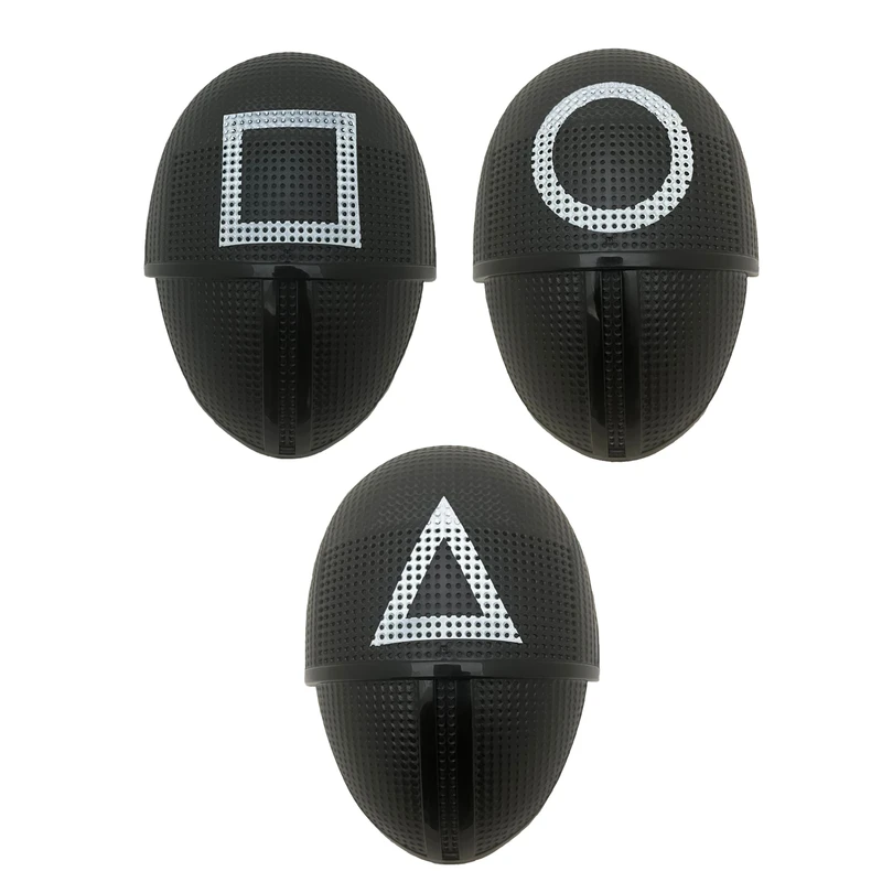 ماسک ایفای نقش مدل اسکویید گیم مجموعه 3 عددی