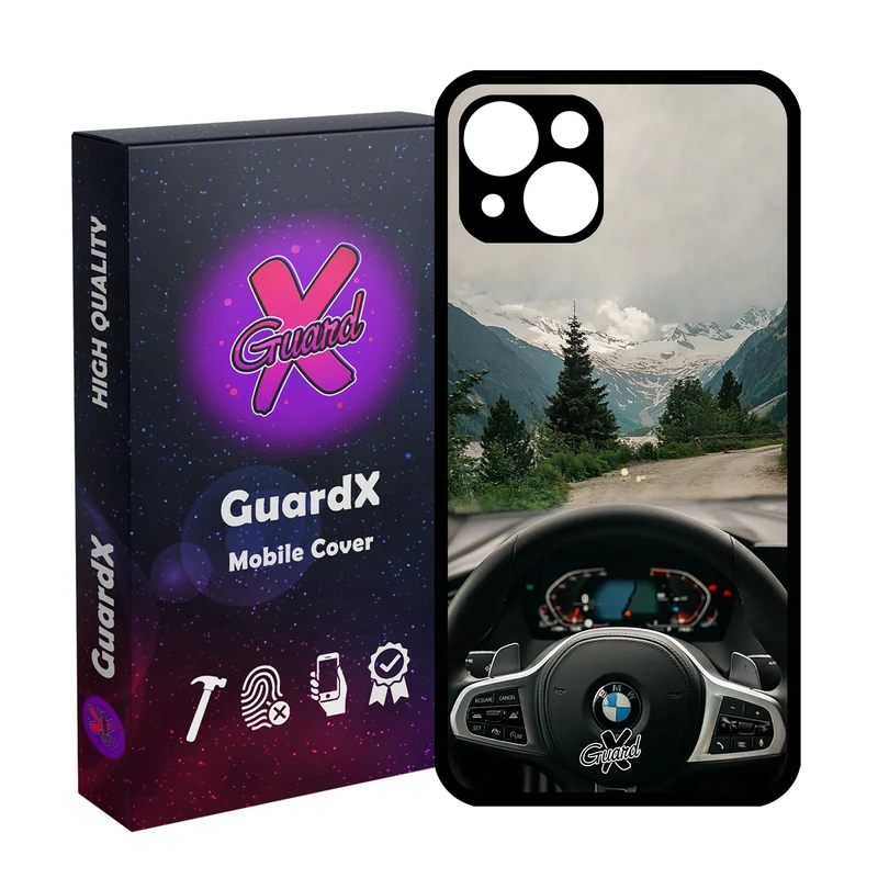 کاور گارد ایکس طرح BMW مدل Glass10346 مناسب برای گوشی موبایل اپل iPhone 13