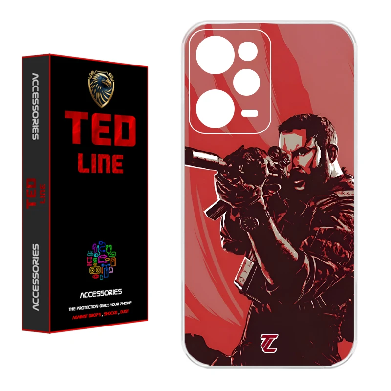 کاور تدلاین طرح کاپیتان پرایس کد 1212 مناسب برای گوشی موبایل شیائومی Redmi Note 12 Pro 5G / Poco X5 Pro