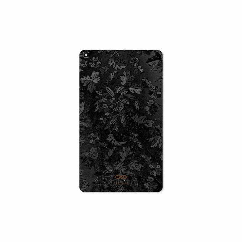 برچسب پوششی ماهوت مدل Black-Wildflower مناسب برای تبلت سامسونگ Galaxy Tab A 8.0 2019 T295