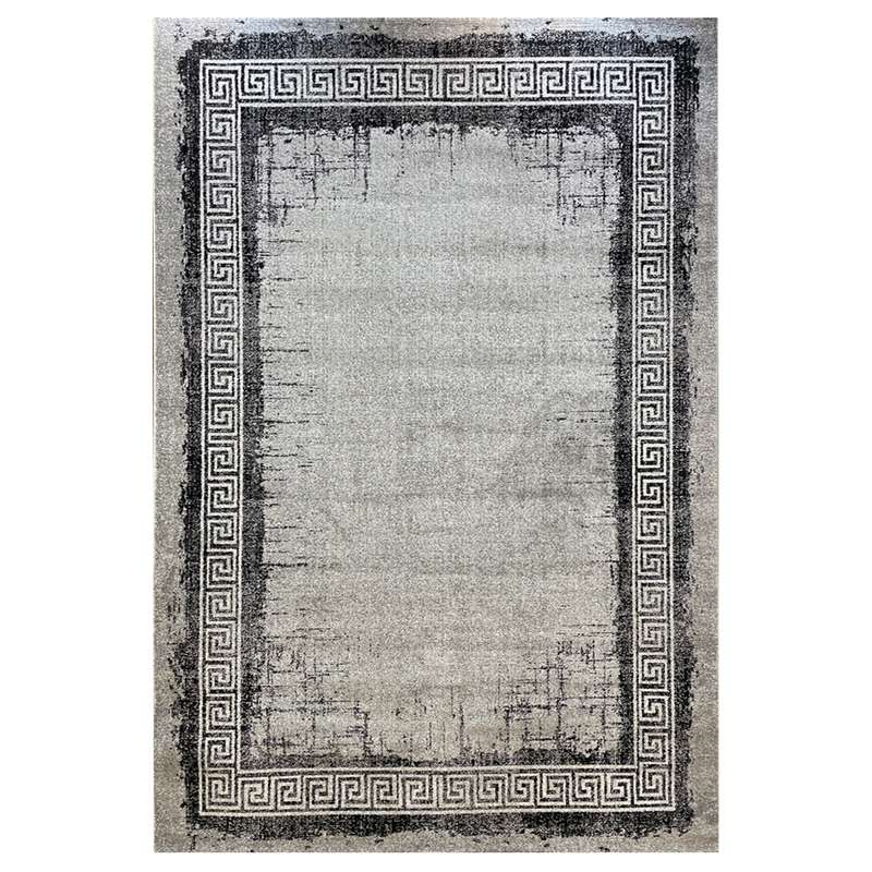 فرش ماشینی ساوین کد 4126 زمینه نقره ای