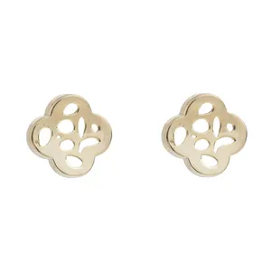 گوشواره طلا 18 عیار زنانه الن نار مدل 0735