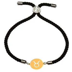 دستبند طلا 18 عیار زنانه الن نار مدل طرح ارديبهشت ماه ELN101750