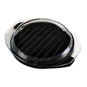 تابه گریل چدن درب دار لیدوما مدل پیرکتا سایز 21