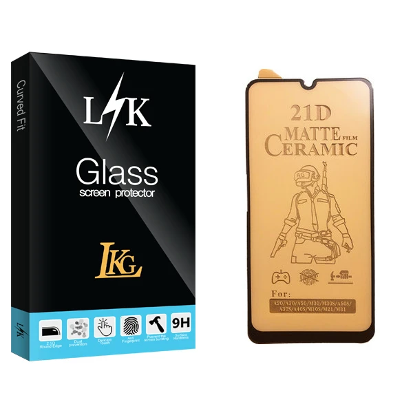 محافظ صفحه نمایش سرامیکی ال کا جی مدل LK Glass مناسب برای گوشی موبایل سامسونگ Galaxy A50