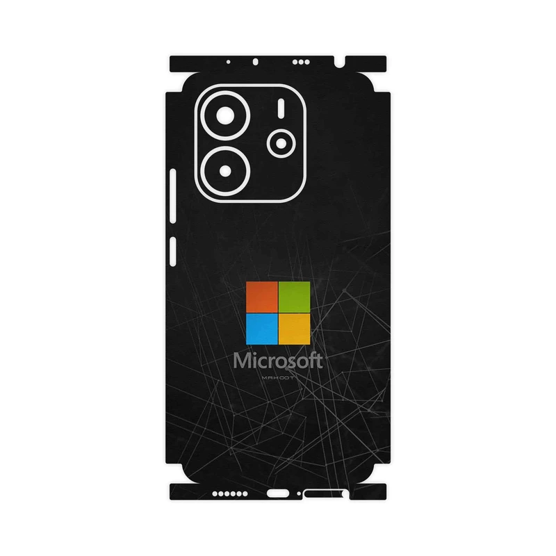 برچسب پوششی ماهوت مدل Microsoft_Logo-FullSkin مناسب برای گوشی موبایل شیائومی Redmi Note 14 4G