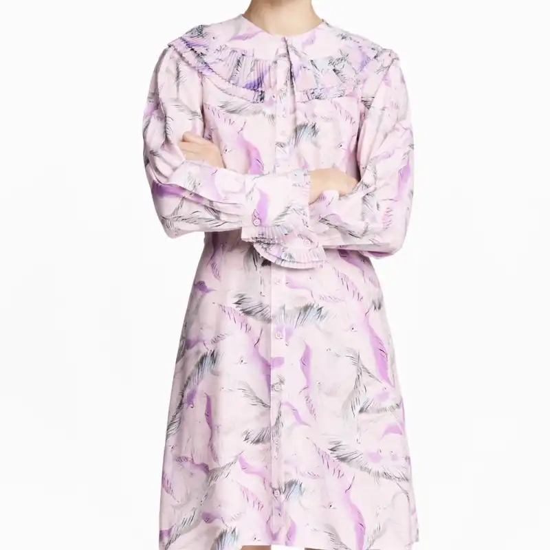 پیراهن زنانه اچ اند ام مدل 524164pleated