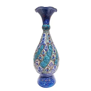 گلدان میناکاری مدل گل کد 20876