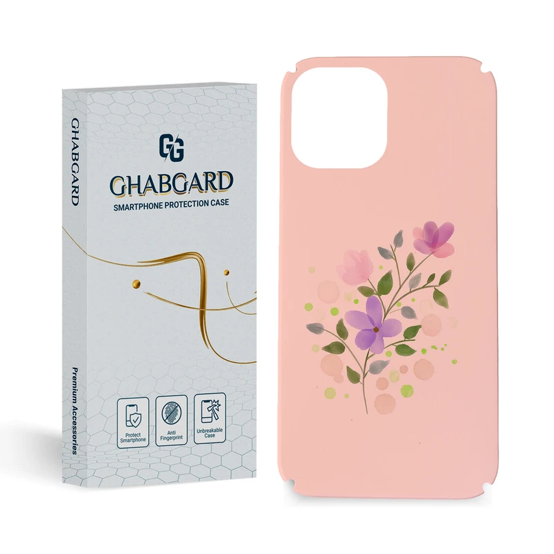 کاور قاب گارد مدل گل مناسب برای گوشی موبایل اپل iphone 12 promax