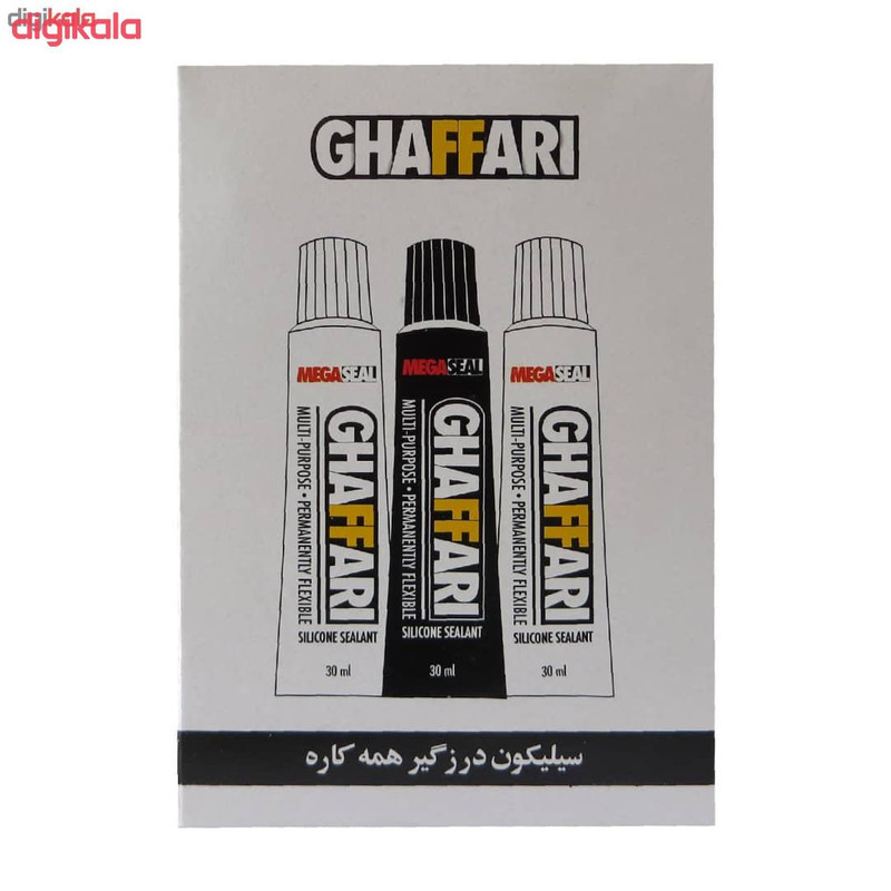 چسب آکواریوم غفاری مدل مگاسیل وزن 30 گرم چسب آکواریوم غفاری مدل مگاسیل وزن 30 گرم