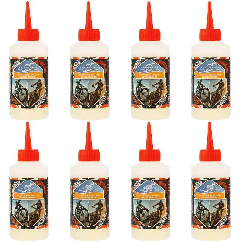 روغن زنجیر دوچرخه اندرسون مدل Z900 حجم 80 میلی لیتر بسته 8 عددی