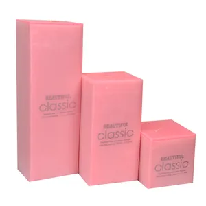 شمع کلاسیک مدل مکعبی مجموعه سه عددی