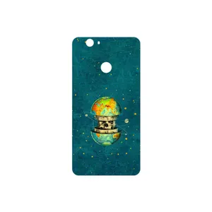 MAHOOT Collage of Earth Face Cover Sticker for Huawei Nova