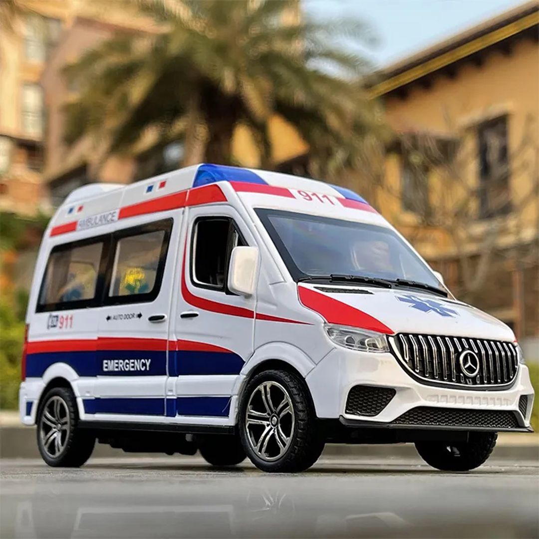 ماشین بازی مدل 911 Ambulance benz -  - 2