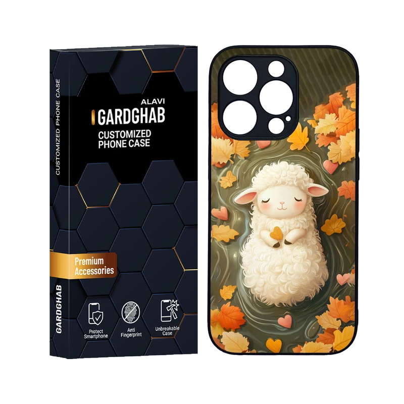 کاور گارد قاب علوی مدل دورژله ای کارتنی و انیمه مناسب برای گوشی موبایل اپل iPhone 14 Pro