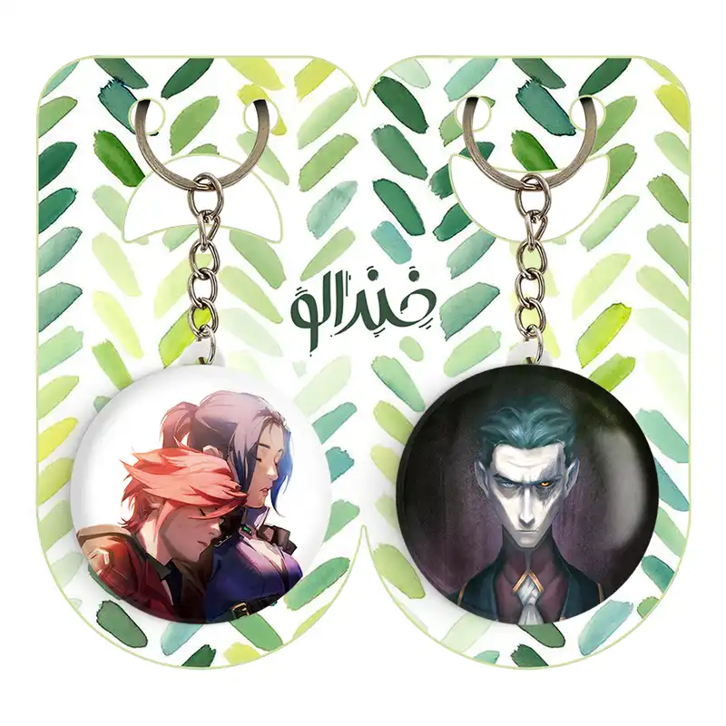 جاکلیدی خندالو مدل سیلکو و وای و کیتلین آرکین Arcane کد 2109421097 مجموعه 2 عددی